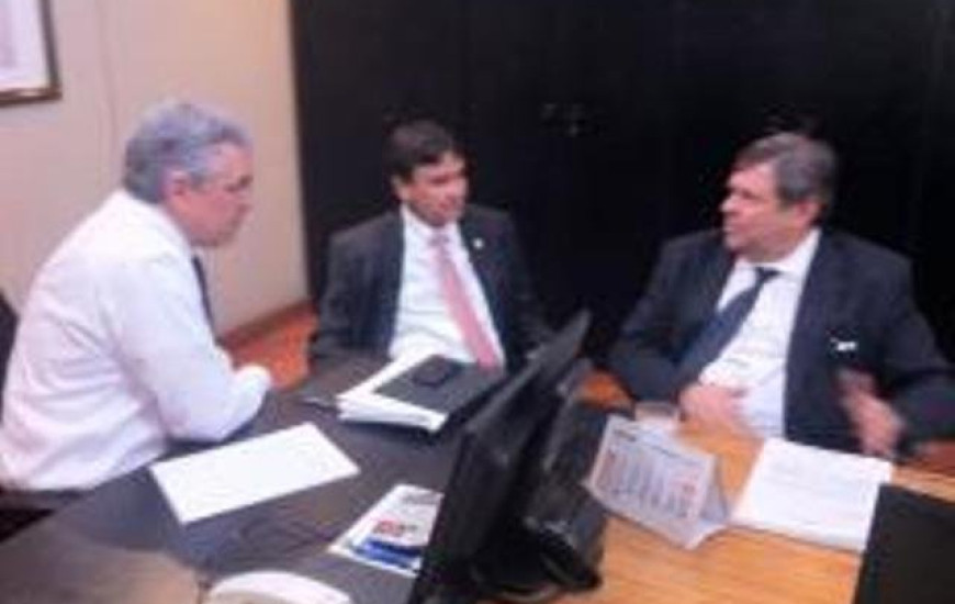 Reunião entre o secretário e Ministro