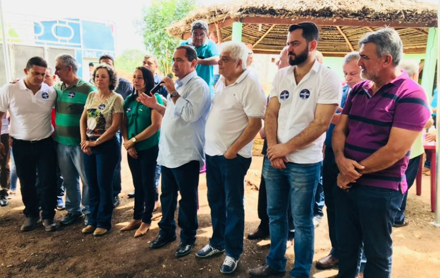 Candidato a governador, Vicentinho une em prol de sua campanha ao Governo do TO