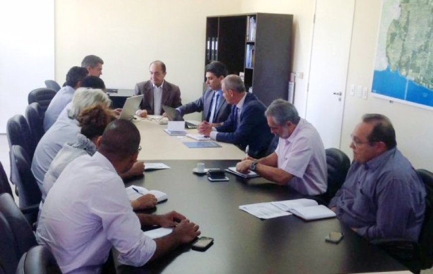 Reunião com possíveis investidores na Sedetur