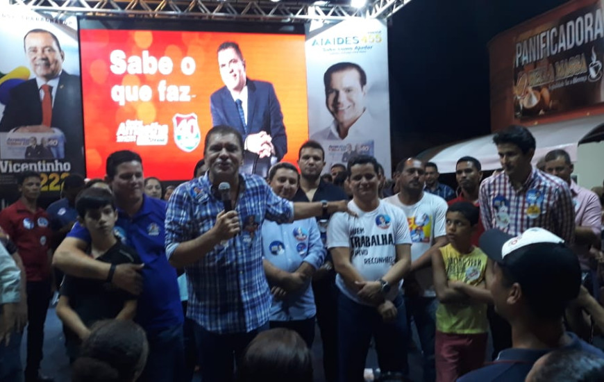 Em Araguaína, Amastha lembra grande virada nas eleições de Palmas