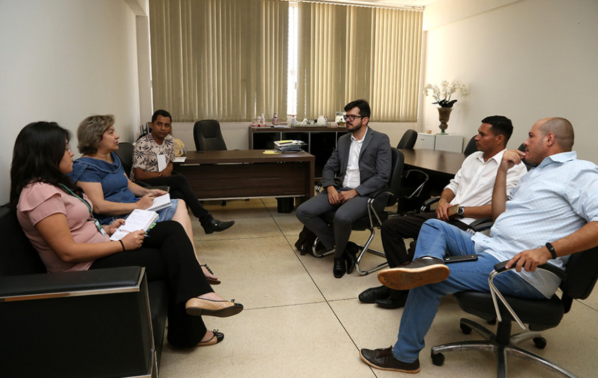 Reunião ocorrida na manhã desta 5ª feira.