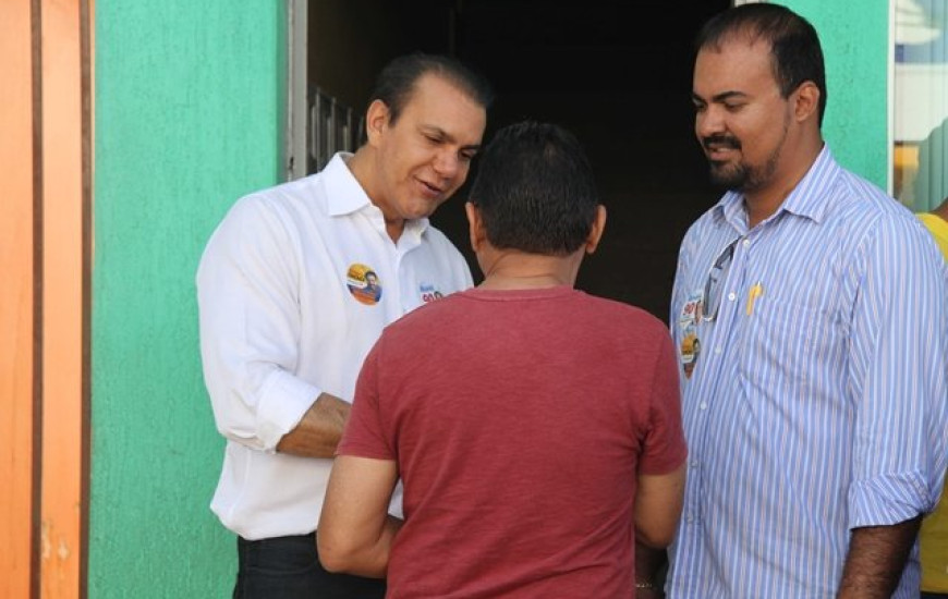 Senador Ataídes faz campanha em Gurupi