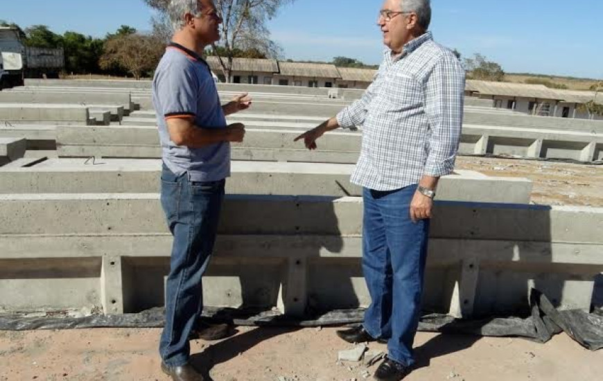 Laurez Moreira vistoria obras