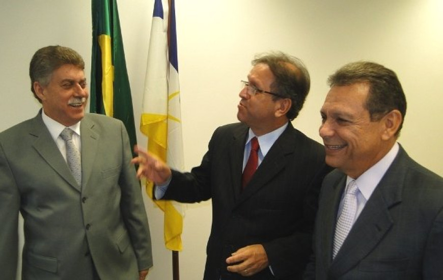 João Ribeiro, Marcelo Miranda e Quintanilha juntos