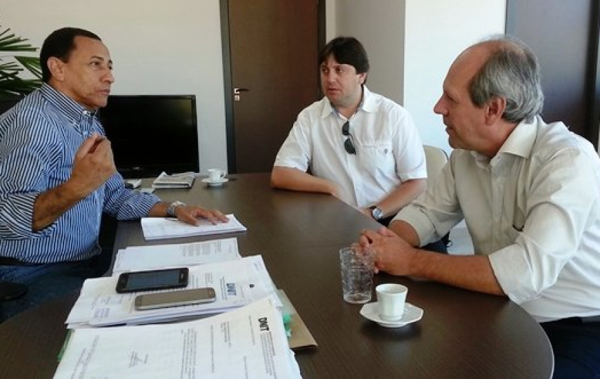 Dimas, durante encontro no Dnit