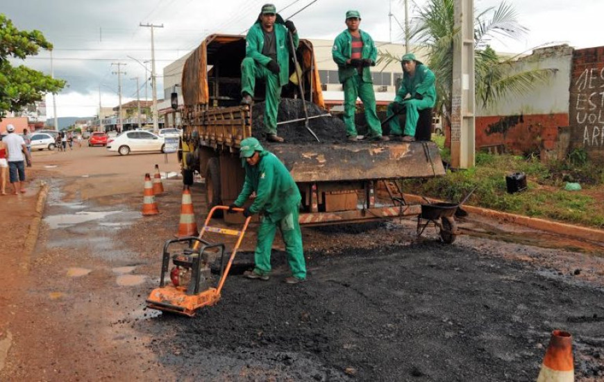 Operação tapa-buraco