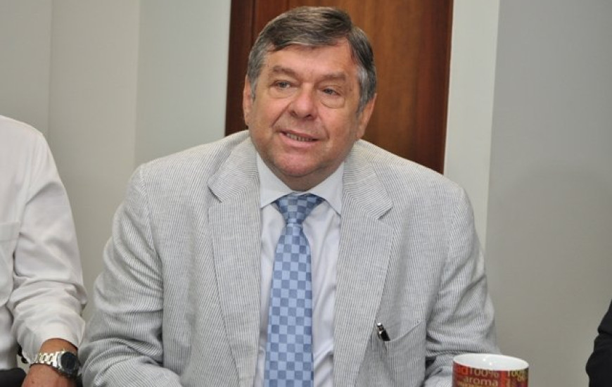 Nicolau durante a coletiva