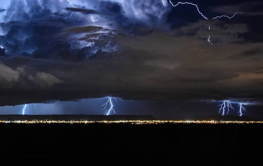 Chuvas aparecem no fim de semana na Capital