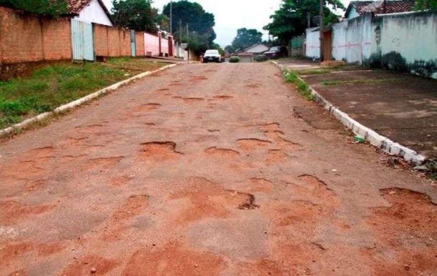 Governo começa obras