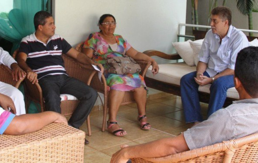 Senador garantiu apoio