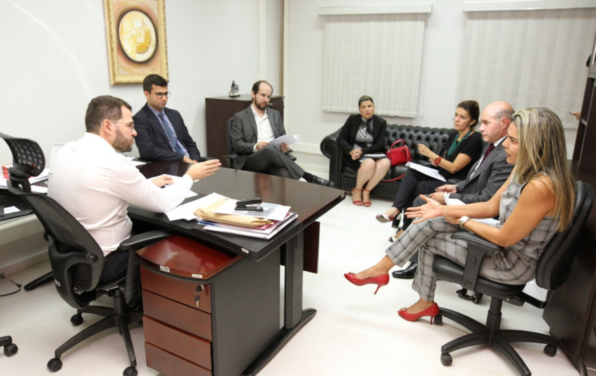 Audiência aconteceu na Vara de Execuções Fiscais e Saúde de Palmas