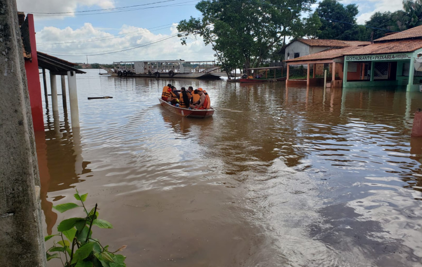 Porto da Balsa, em São Miguel do Tocantins 