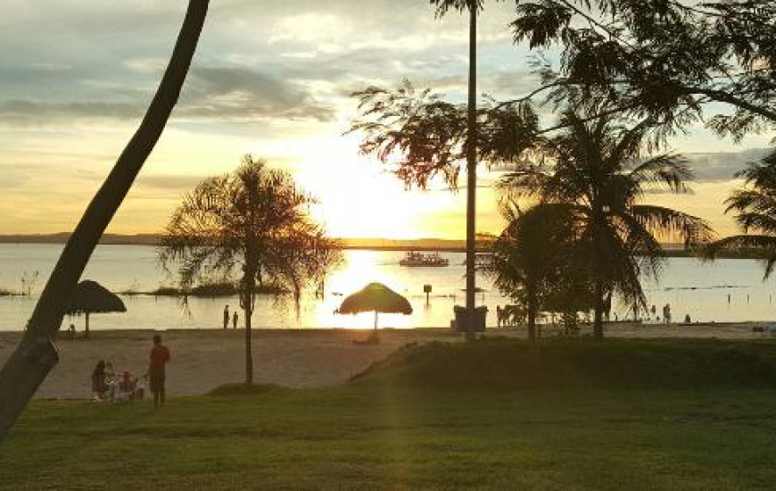 Praia da Graciosa, um dos pontos turísticos da Capital.