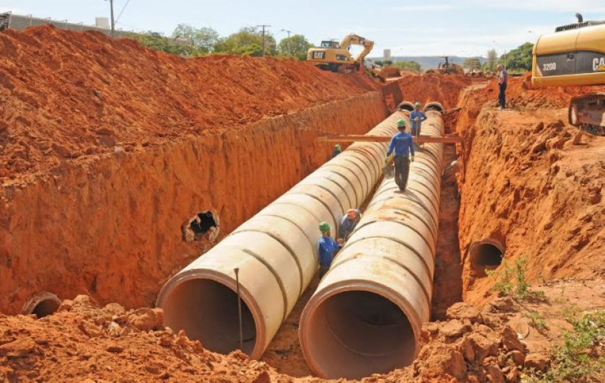 Obras estão em ritmo acelerado