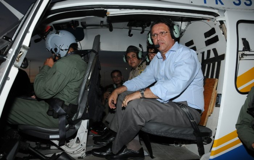 Governador anuncia reforço na segurança do Estado
