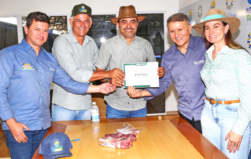  Governador Wanderlei Barbosa assinou a adesão de Palmas ao Susaf/TO 