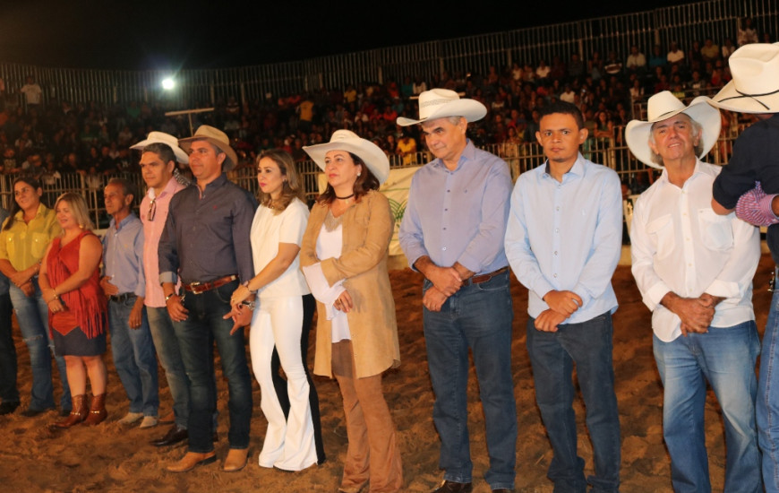 Senadora na 17ª Exposição Agropecuária de Lagoa da Confusão