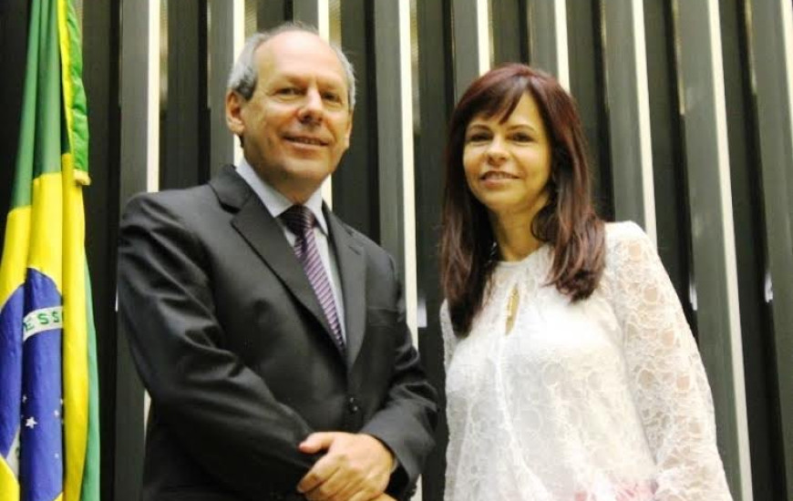 Deputada Professora Dorinha e Ronaldo Dimas