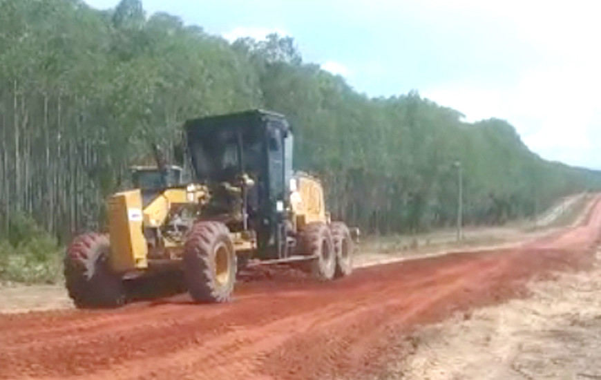 Intervenções têm como objetivo restabelecer a trafegabilidade na região.