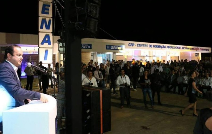 Centro foi inaugurado por Roberto Pires