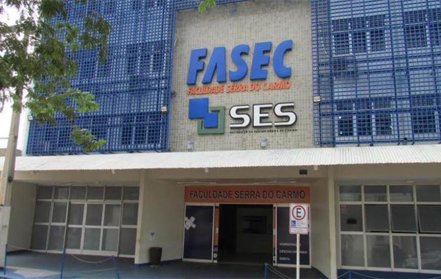 Faculdade Serra do Carmo, em Palmas