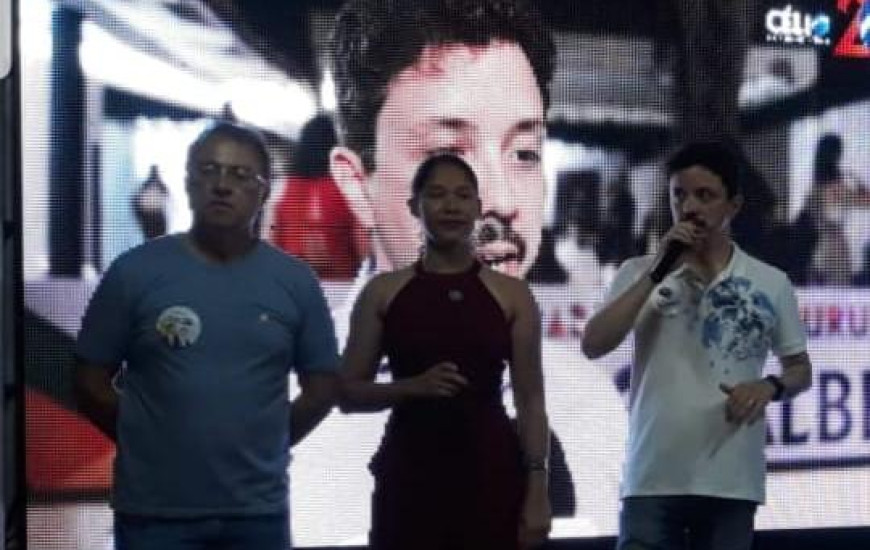 Durante o evento, Celio apresentou a chapa e diversas propostas