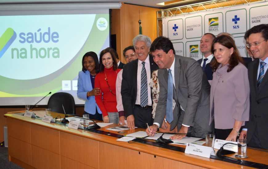 Dorinha participa do lançamento do programa Saúde na Hora