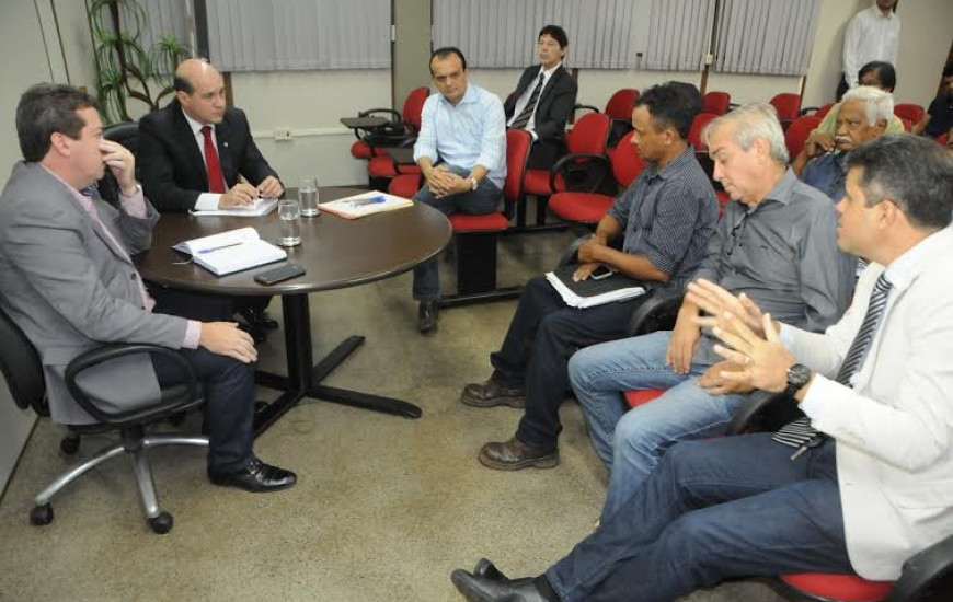 Vereadores se reuniram com Sérgio do Vale