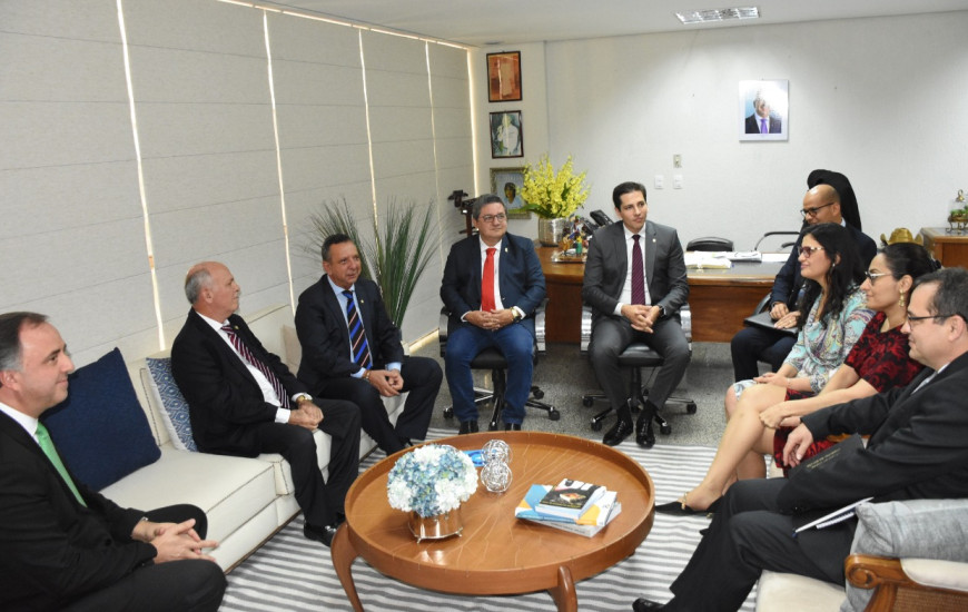 Reunião presidentes do TJ e Unale