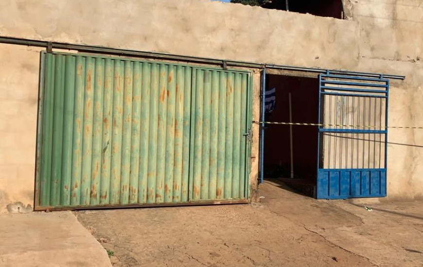 Residência dos suspeitos 