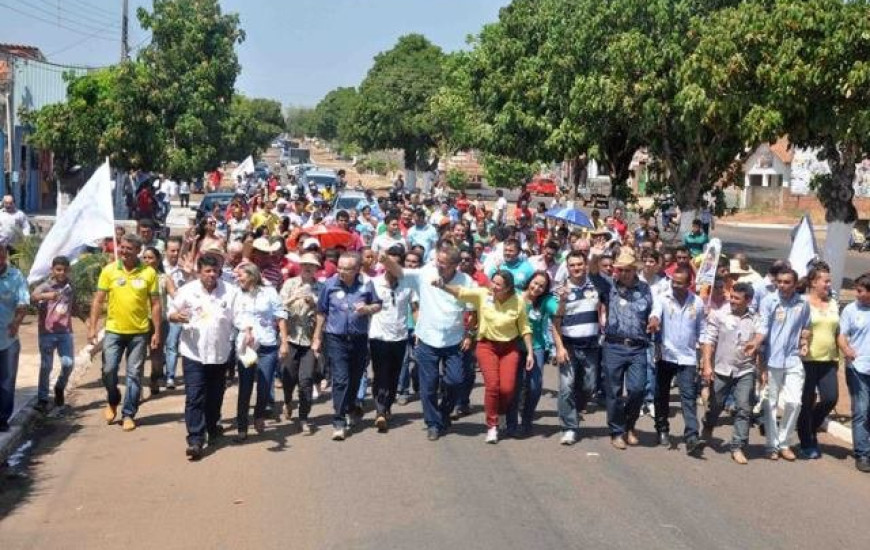 Coligação inicia nova caravana pelo TO