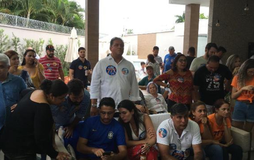 Gomes acompanhou apuração dos votos em Palmas