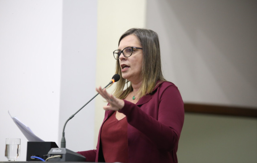 Deputada estadual Claudia Lelis (PV).