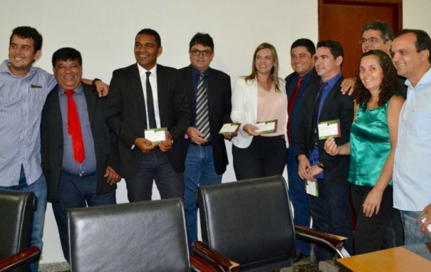 Claudia visita vereadores da capital