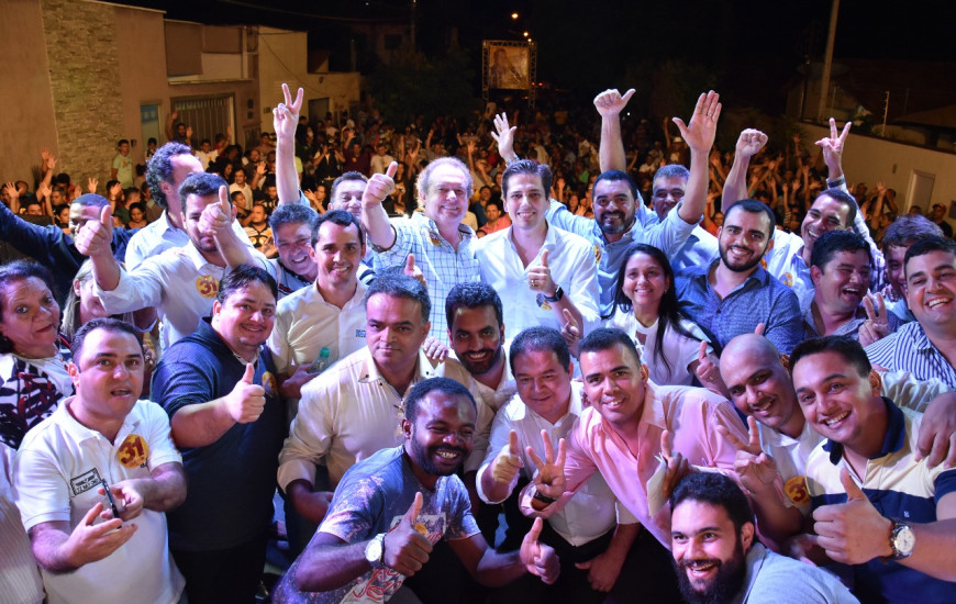 Carlesse durante reunião na 706 Sul, em Palmas nessa quinta-feira