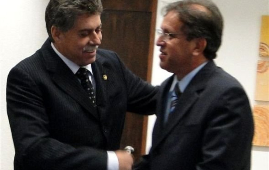 Miranda esteve no gabinete de Ribeiro