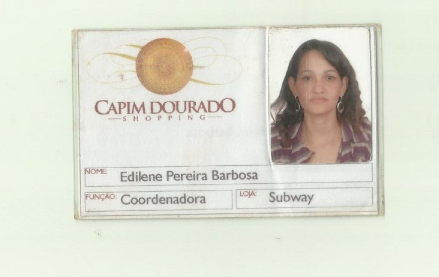Credencial Edilene