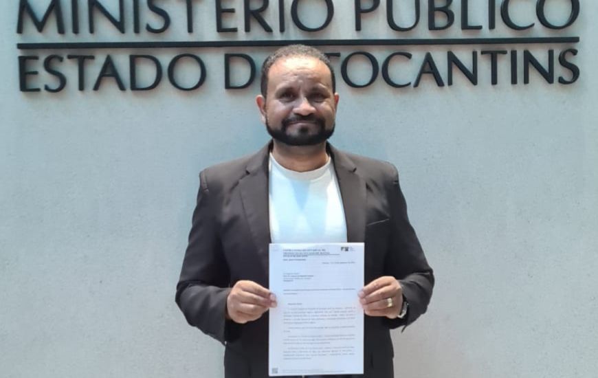 Pedido de providências no MPTO foi protocolado pelo presidente do Cepir/TO