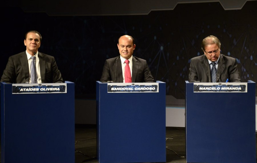 Governadoriáveis no debate da Band