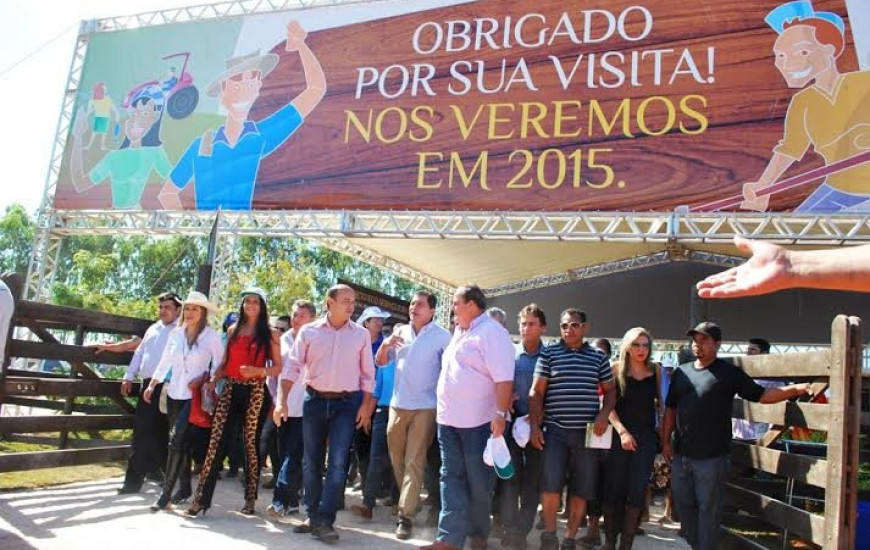 A deputada estava na comitiva do governador