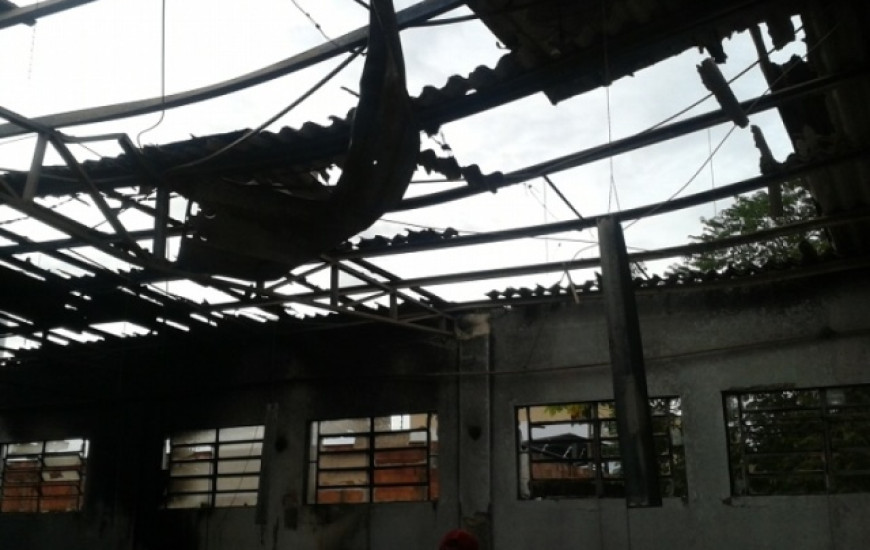 Incêndio no alojamento da Ursa, em 2014