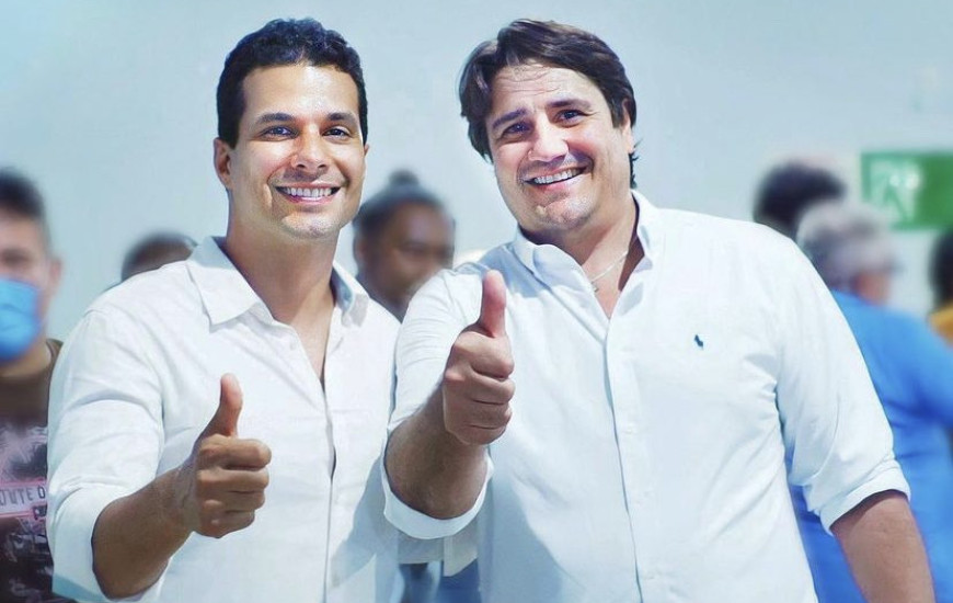 Senador Irajá Abreu e Eduardo Fortes