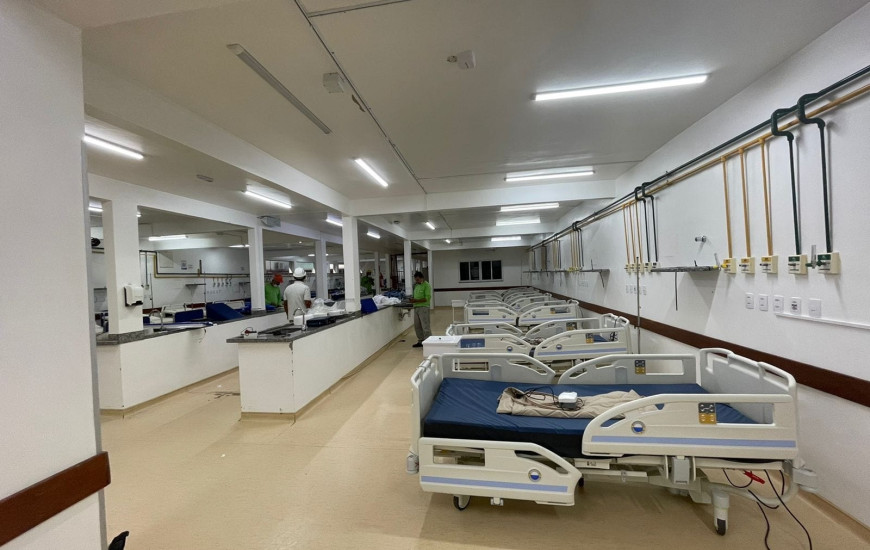 HRG contará com 20 leitos de UTI convencionais