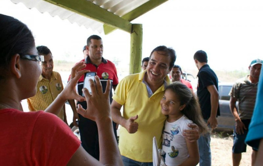 Beto Lima faz visitas em Pindorama