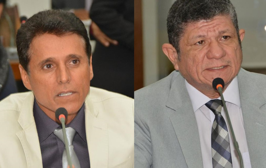 Nilton Franco (MDB) e Ivory de Lira (PcdoB).