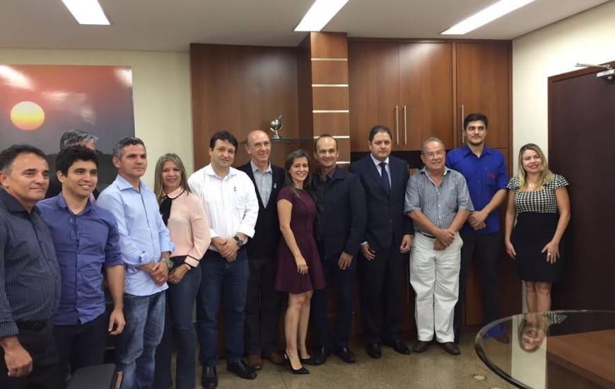 Representantes estiveram com secretário da Fazenda