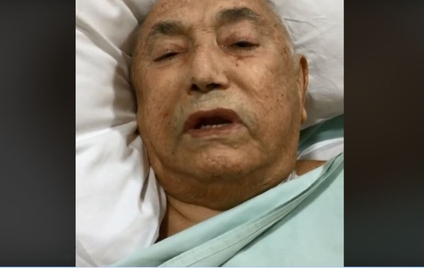 Siqueira Campos grava vídeo pós-cirurgia dizendo que está bem