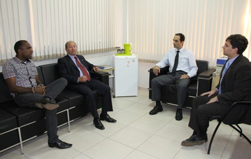 Alcivan e Botelho na Polícia Federal