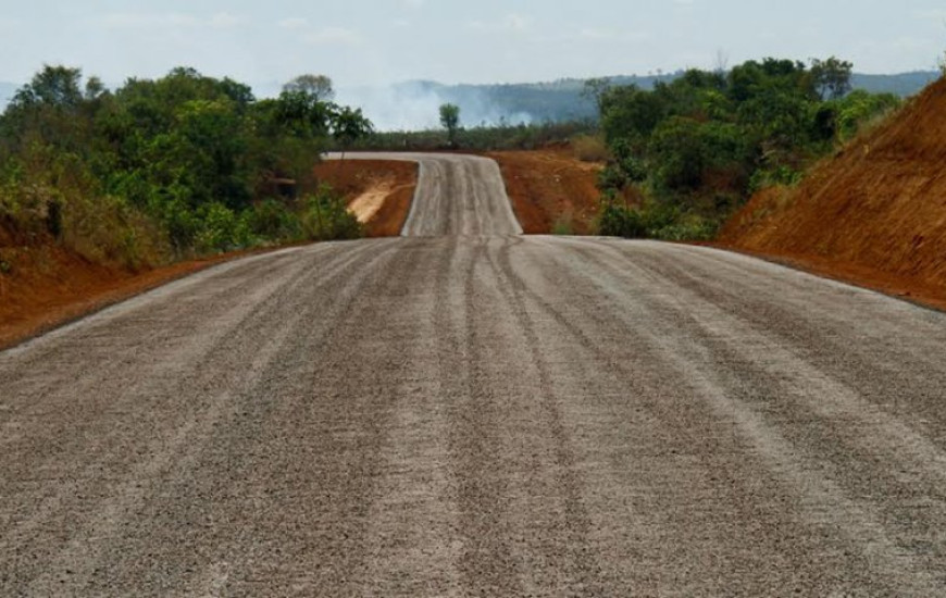 22km já estão asfaltados