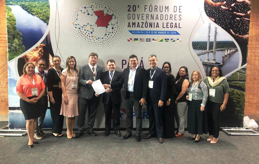 Equipe do Tocantins presente no evento